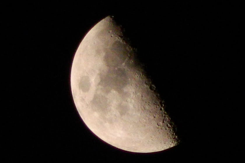 luna aumentando las fases lunares